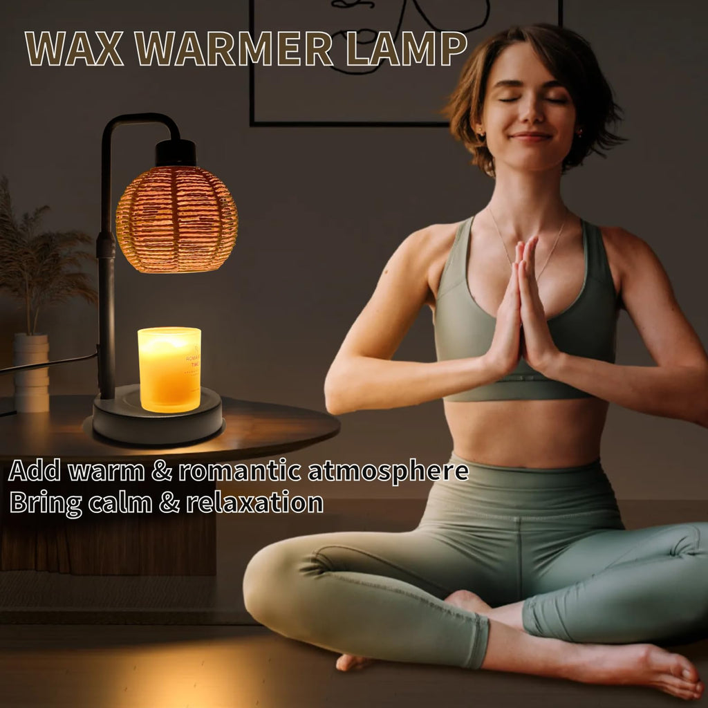 Electric Candle Warmer Lamp with Timer, Adjustable Dimmable P678