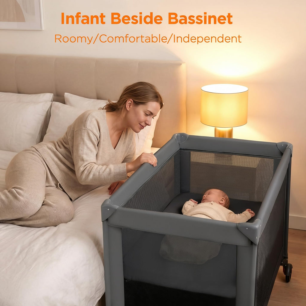 4 in 1 Baby Pack and Play with Bassinet X34035