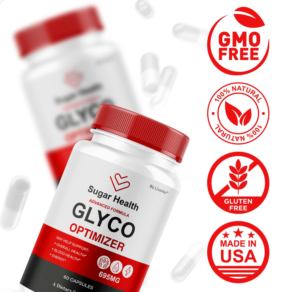 All Natural Glyco Support Supplement Pills, 60 Capsules T780926