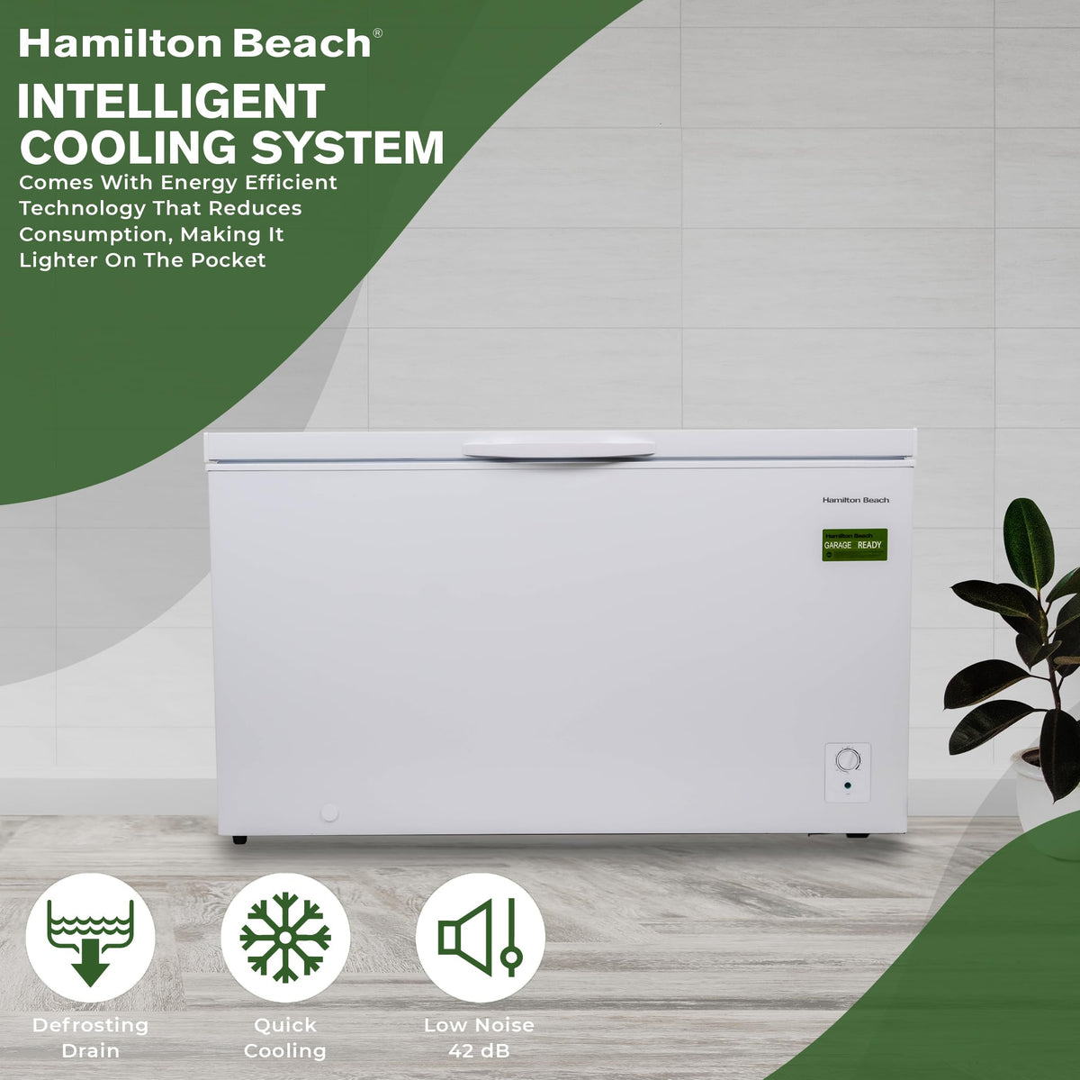 White 14 cu ft Chest Freezer P515318