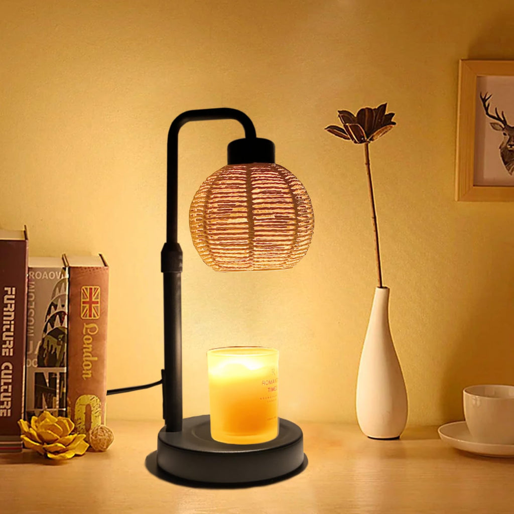 Electric Candle Warmer Lamp with Timer, Adjustable Dimmable P678
