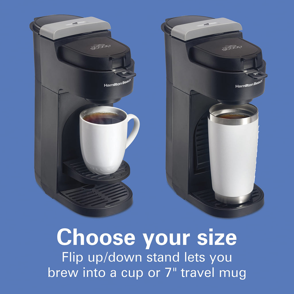 Single Serve Coffee Maker Black Z154529