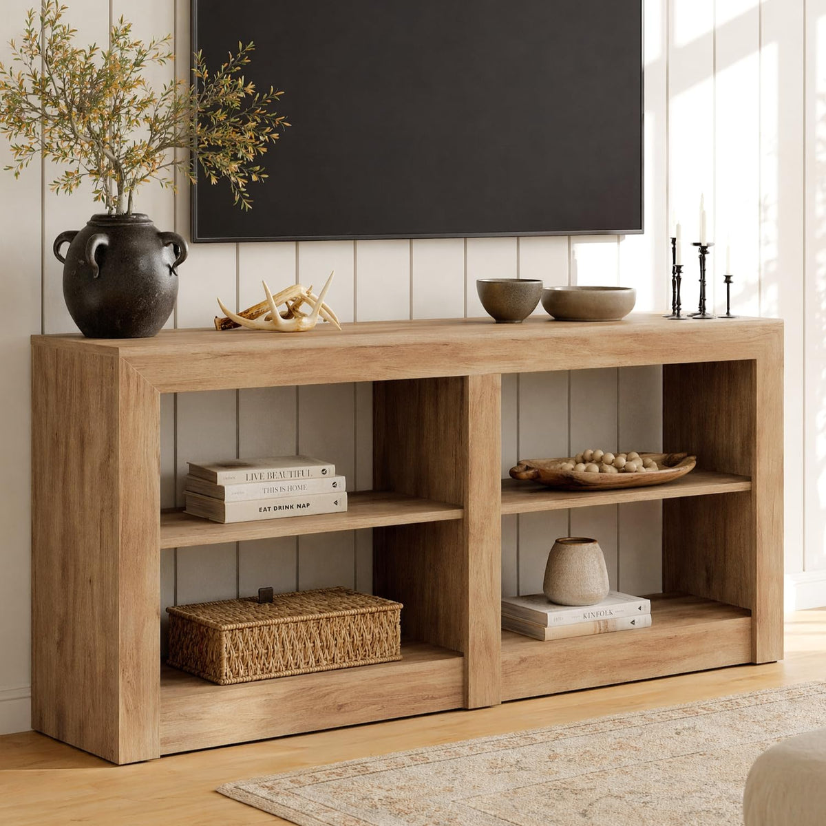 Tall TV Stand for TVs Up to 65 Inches N978