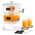 2 Gallon Beverage Dispenser with Stand V90697