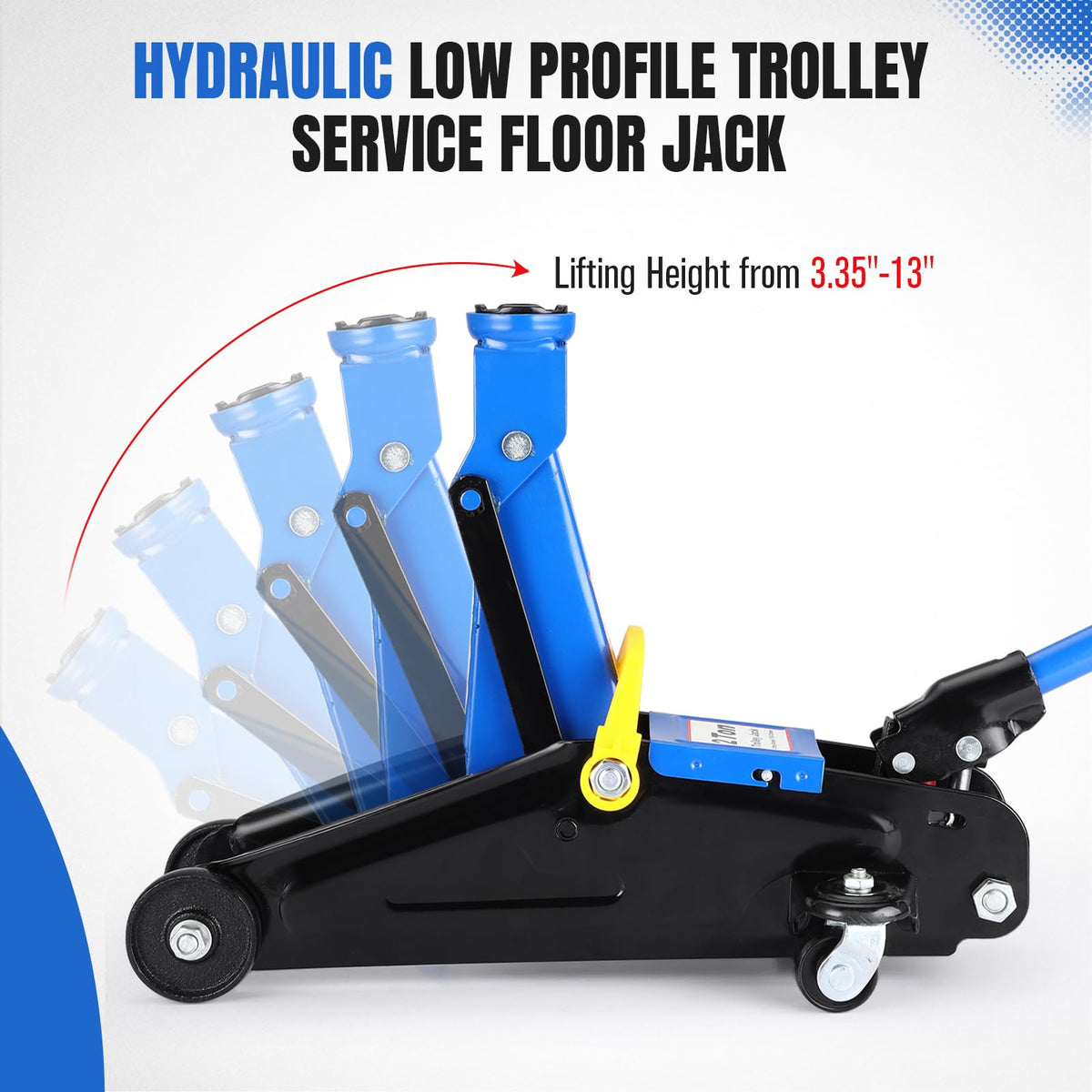 2 Ton Low Profile Hydraulic Floor Jack V6838