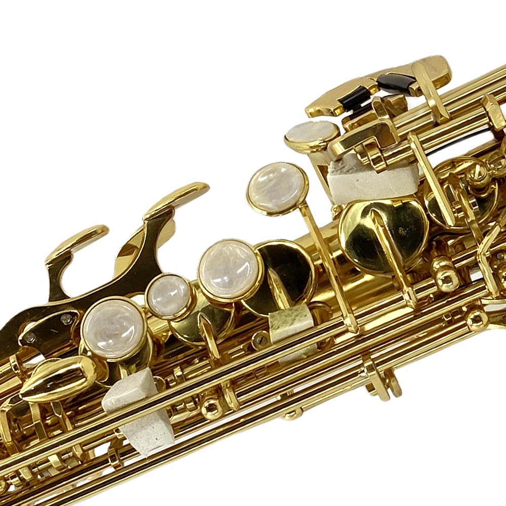 Straight Soprano Saxophone with Case, Mouthpiece, Neck Strap & Accessories Y4765
