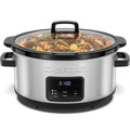 7 Quart Programmable Digital Slow Cooker with Ceramic Crock S119881