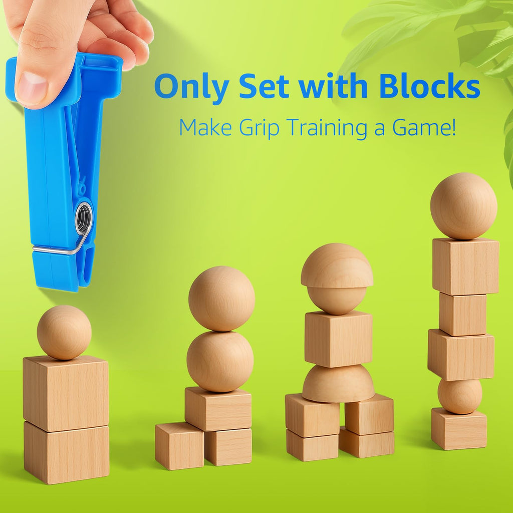 Finger Exerciser Set 5 Resistance Clips O868