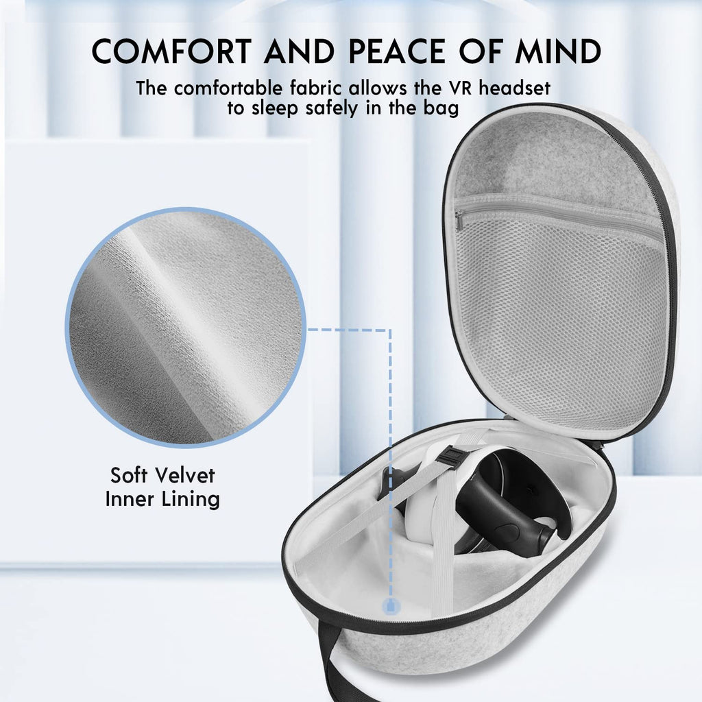Hard Carrying Case for Gaming Headset and Touch Controllers N434006