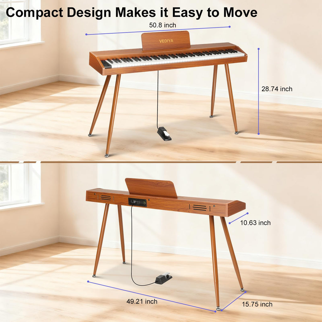 88 Key Semi-Weighted Digital Piano M710531