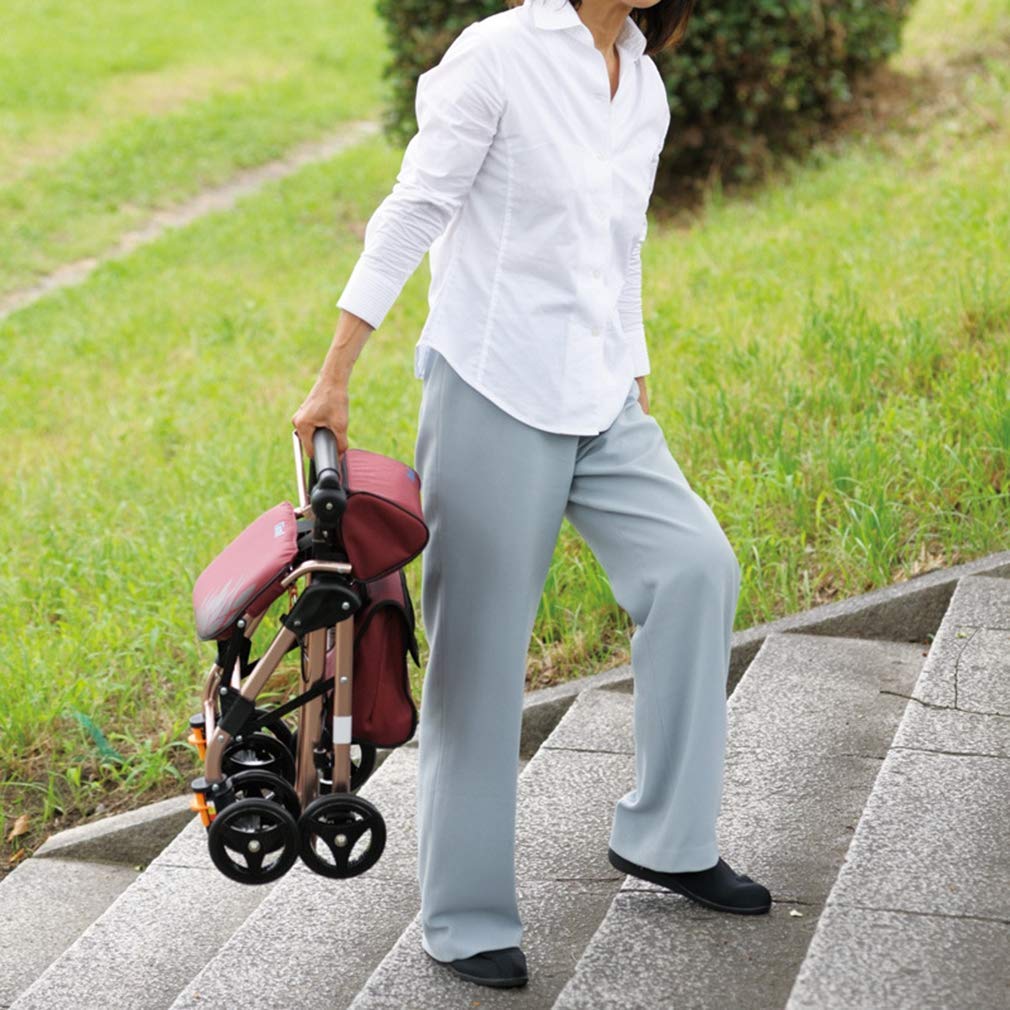 4 Wheels Foldable Rollator Walker with Seat V342