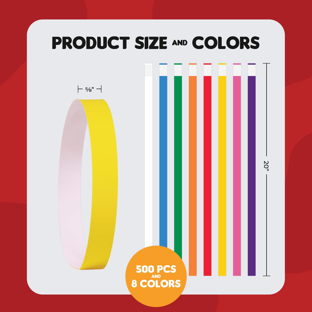 20 Inch 500 Count Waterproof Writable Tear-Resistant Pet ID Collars S562346