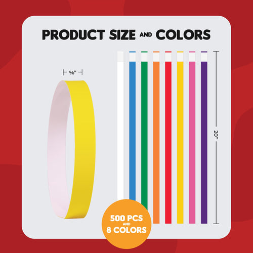 20 Inch 500 Count Waterproof Writable Tear-Resistant Pet ID Collars S562346