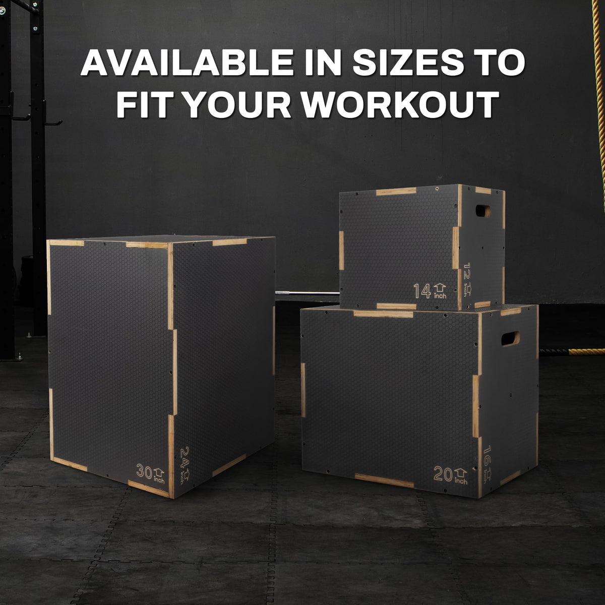 Wooden Plyo Box Jump Exercise Platform P3816