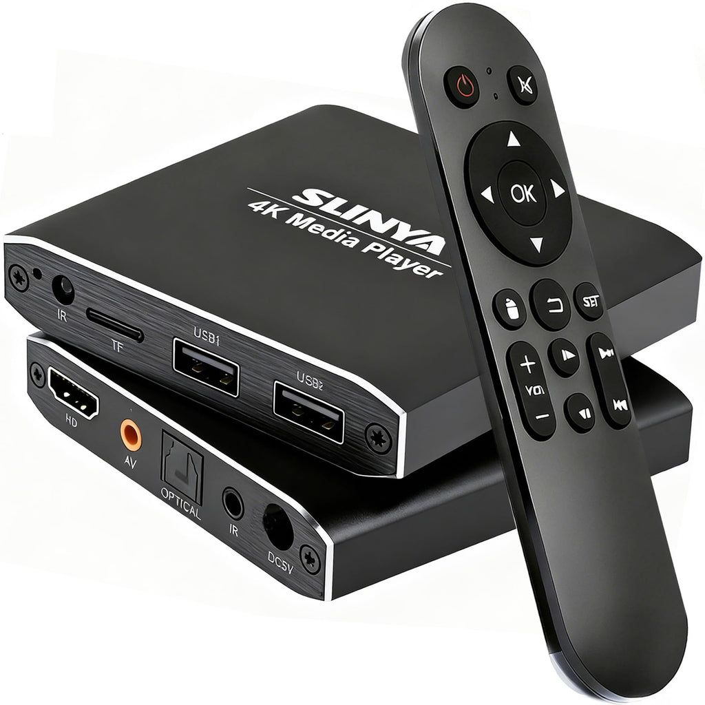 4K Ultra HD Digital Media Player with Remote Control C1790