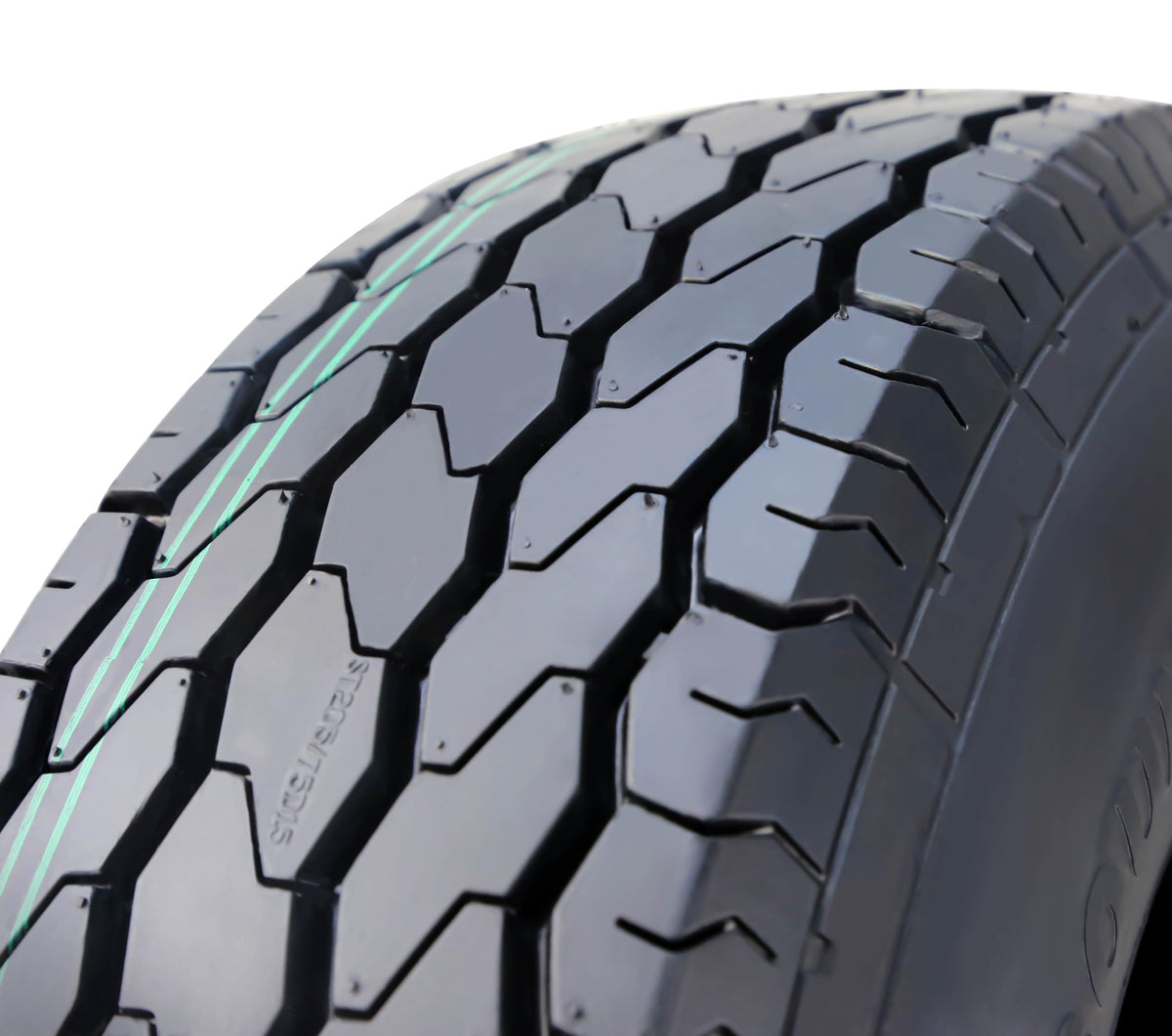 Trailer Tire Wheel ST205/75D15 6PR 101L 5X4.5 White Spoke Rim H996241