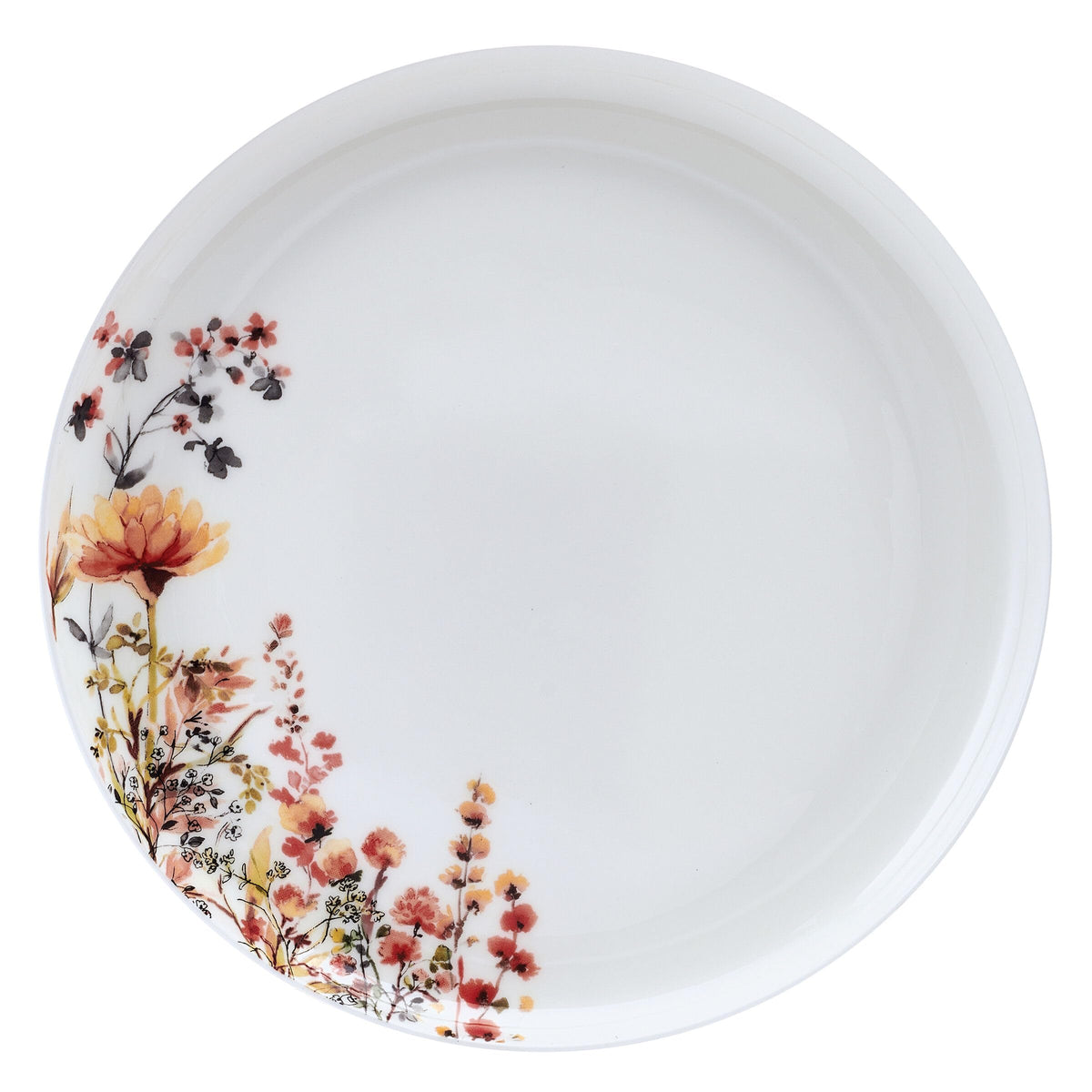 12 Piece Floral Bone China Dinnerware Set P942859