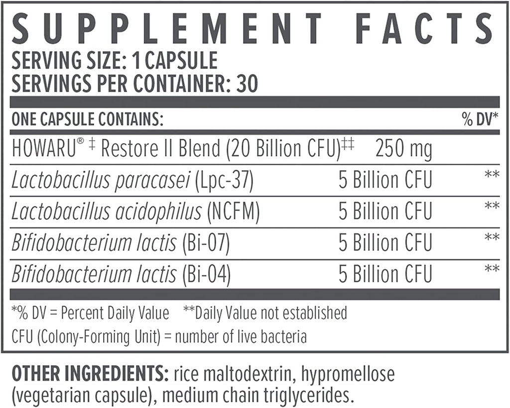 Probiotic 30 Capsules B7743