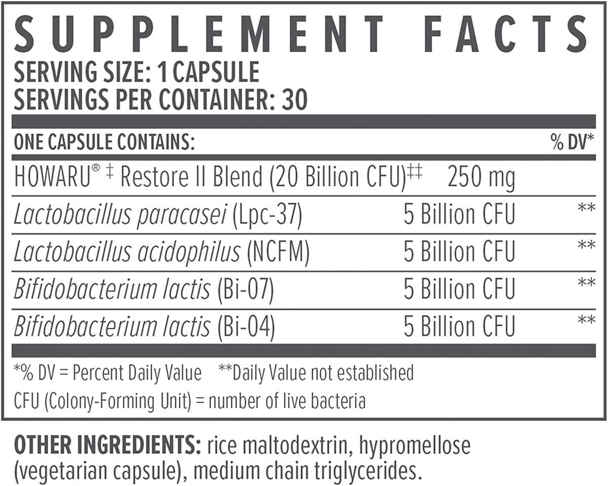 Probiotic 30 Capsules B7743
