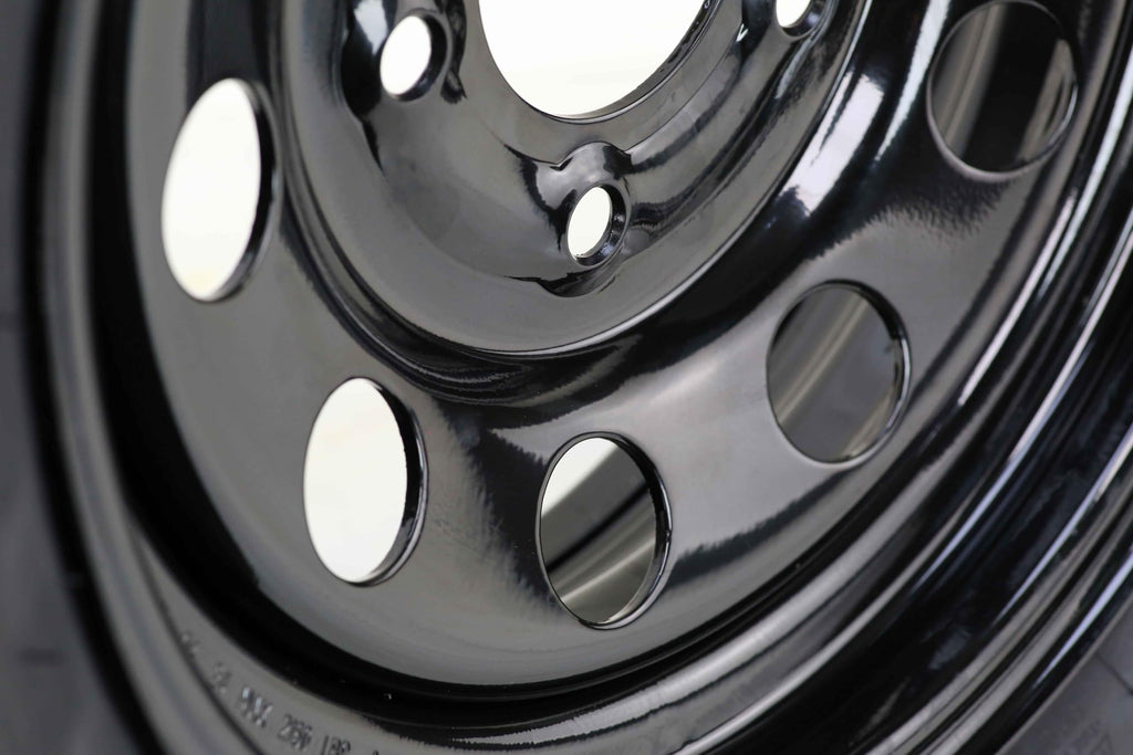 ST205/75R15 8-Ply Trailer Tire Wheel Black Mod Rim Pk2 L51190