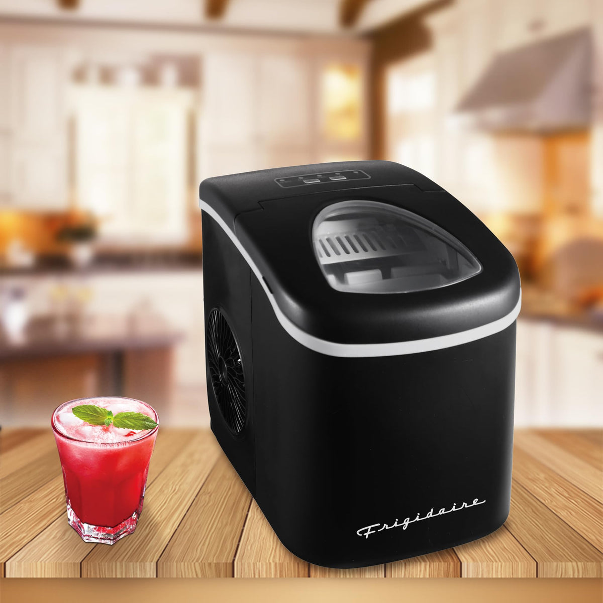 Compact Countertop Ice Maker 26 lb per Day Black D462