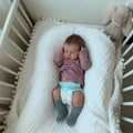 20 Inch Realistic Silicone Reborn Baby Doll Boy with Rooted Hair A7579