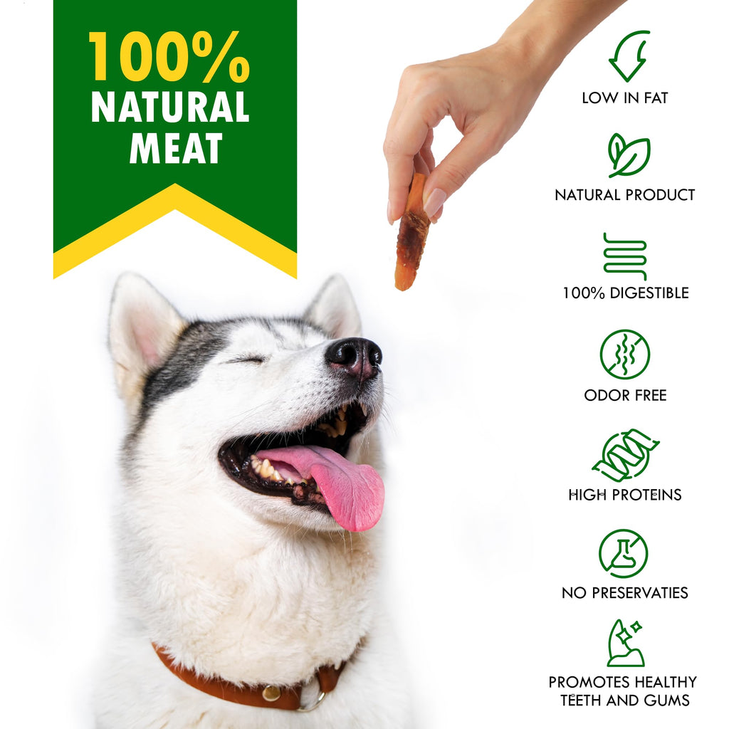Sweet Potato Dog Treats & Chicken Chews 10.6 Oz F52243