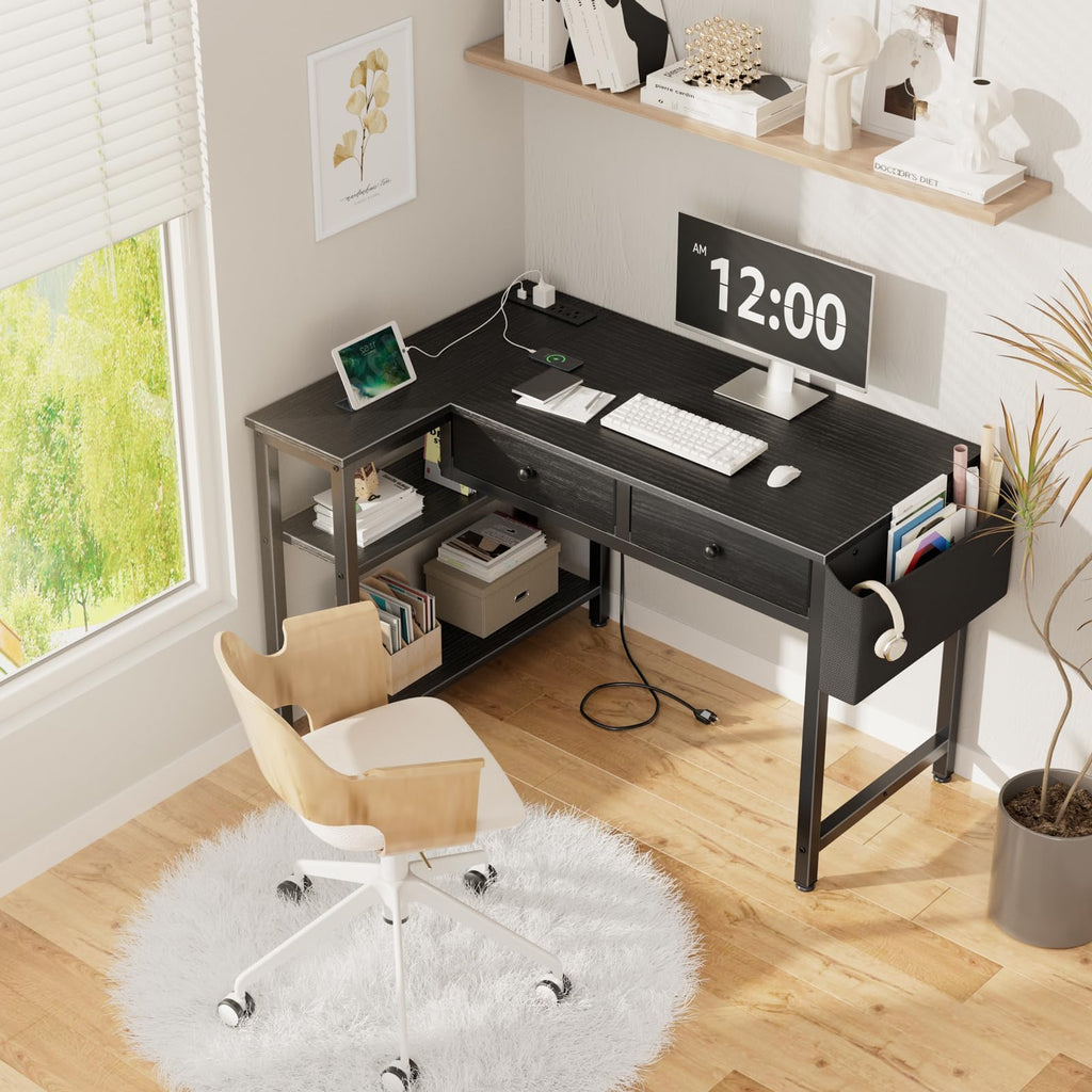 Black Corner Desk F628970