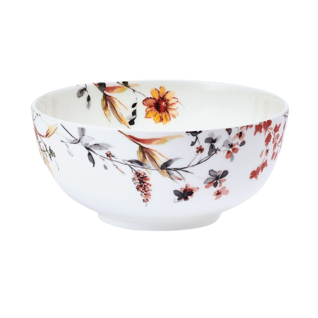 12 Piece Floral Bone China Dinnerware Set P942859