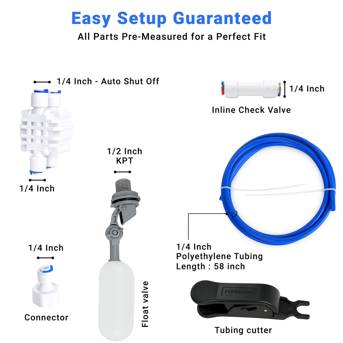 RO/DI Float Valve Kit U75618