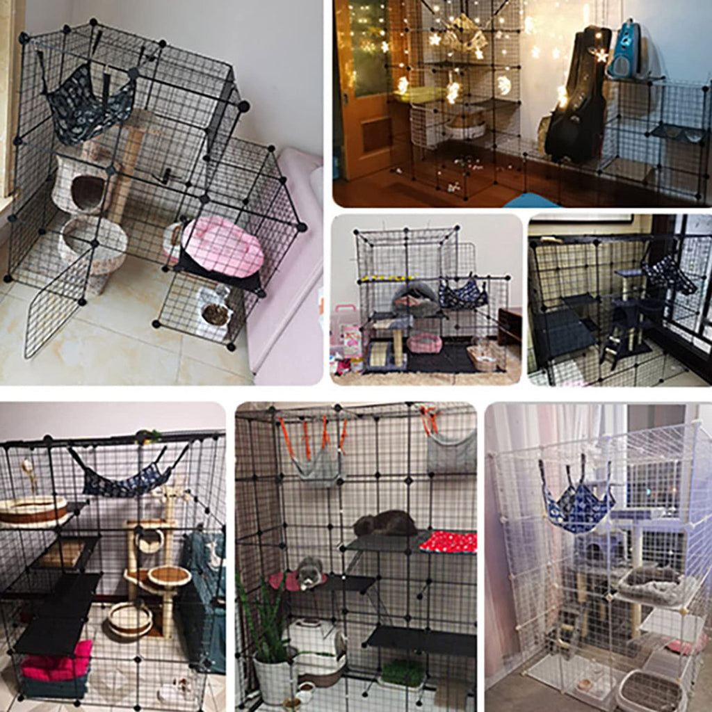 Metal Wire Small Animal Cage 147 * 147 * 146cm W9334