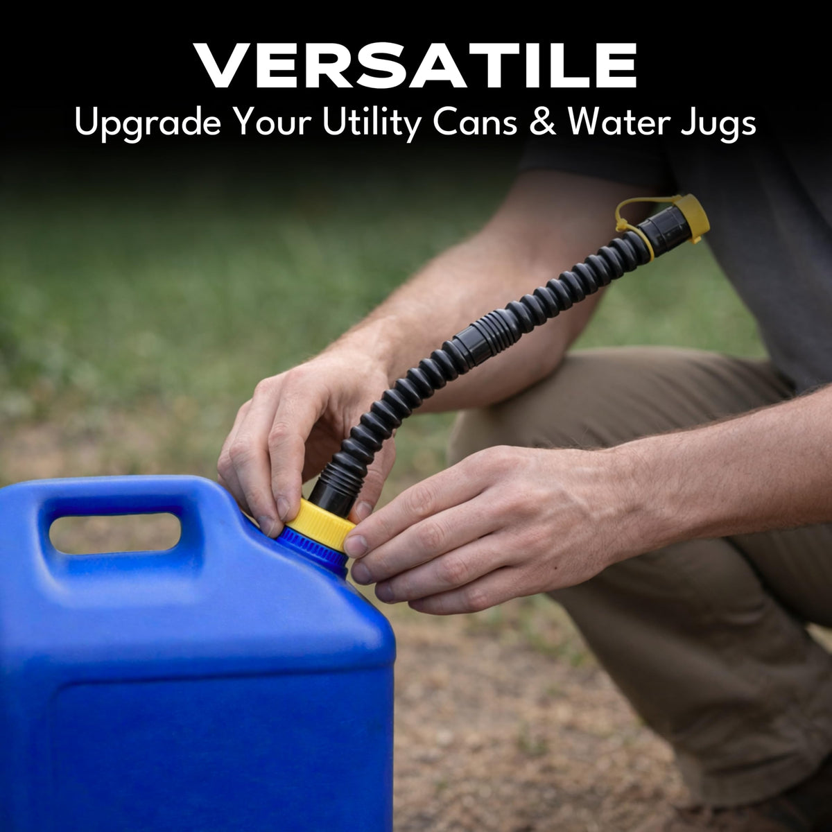 Multi-Purpose Spout with Extension & Vent Kit, 3 Pk X734