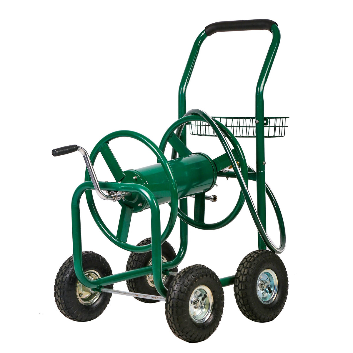 Garden Hose Reel Cart with 4 Wheels C2778