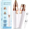 2 in 1 Electric Facial Hair Removal with LED Light Y117267