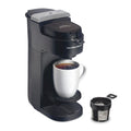 Single Serve Coffee Maker Black Z154529