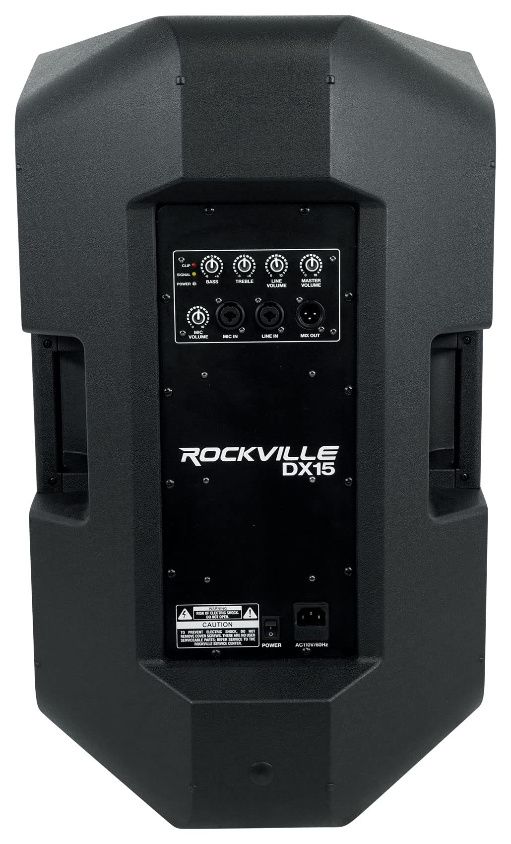15" Active Powered Speaker with 2-Channel Mixer, 2-Pack V736336