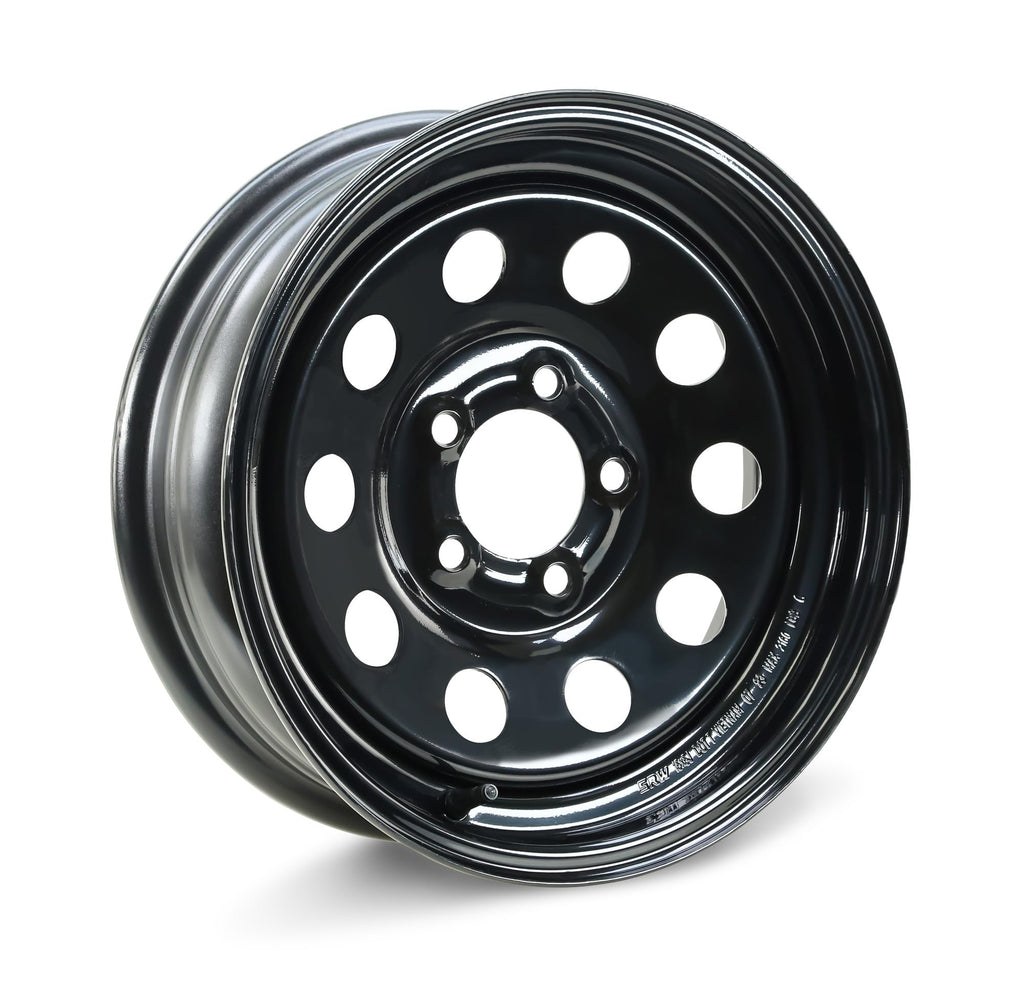 ST205/75R15 8-Ply Trailer Tire Wheel Black Mod Rim Pk2 L51190