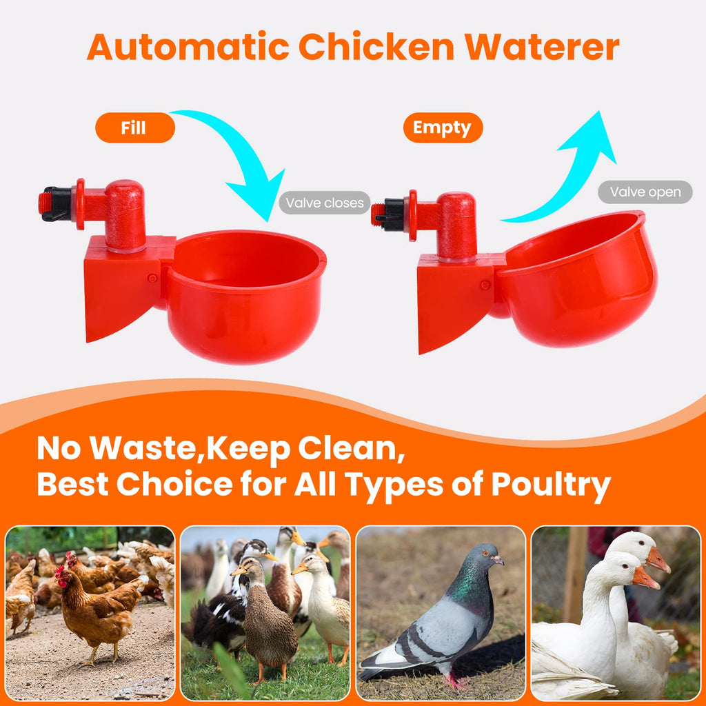 24 Pack Automatic Chicken Waterer Z546