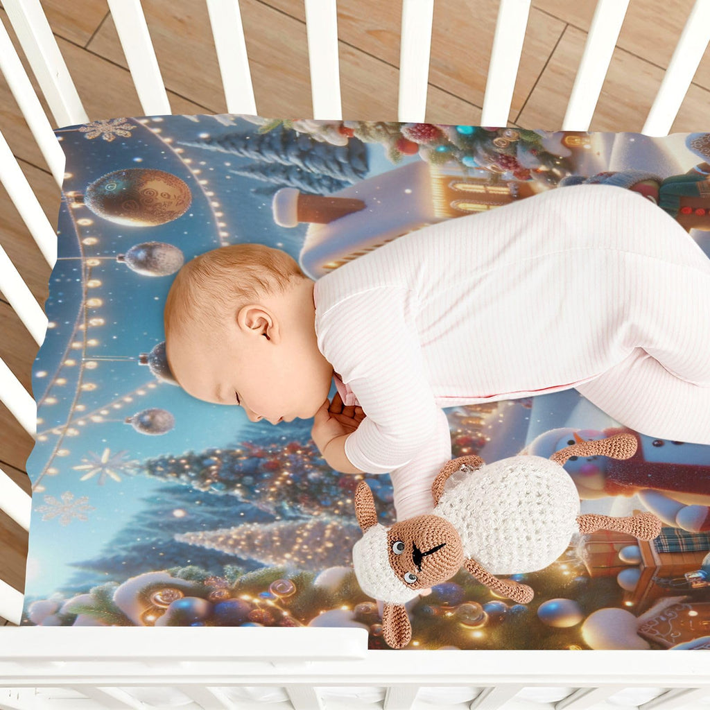 Soft Breathable Stretchy Microfiber Fitted Crib Sheets O1375