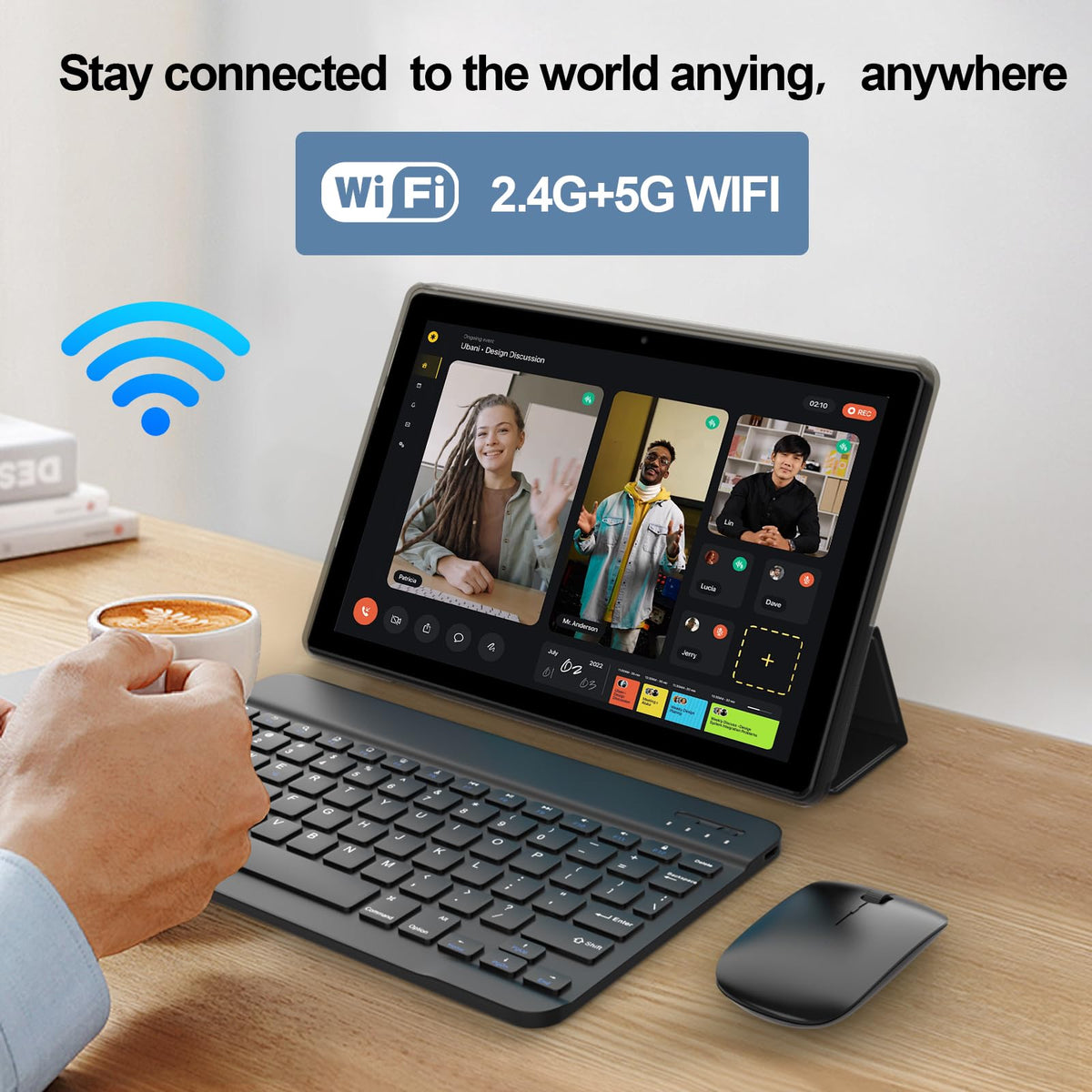 10 inch Tablet 12GB RAM 64GB ROM Black E435882