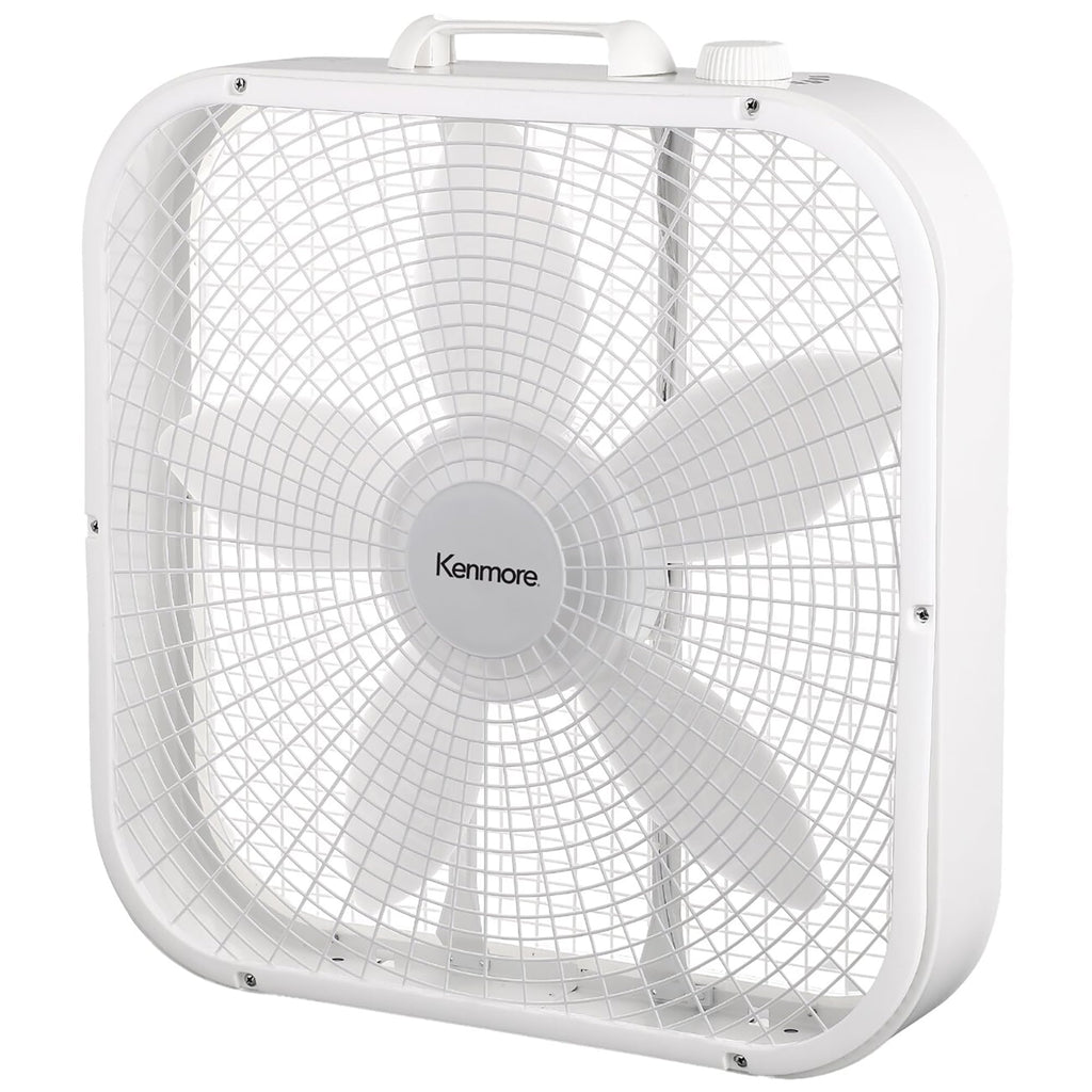 20" White 3 Speed Box Fan G723195