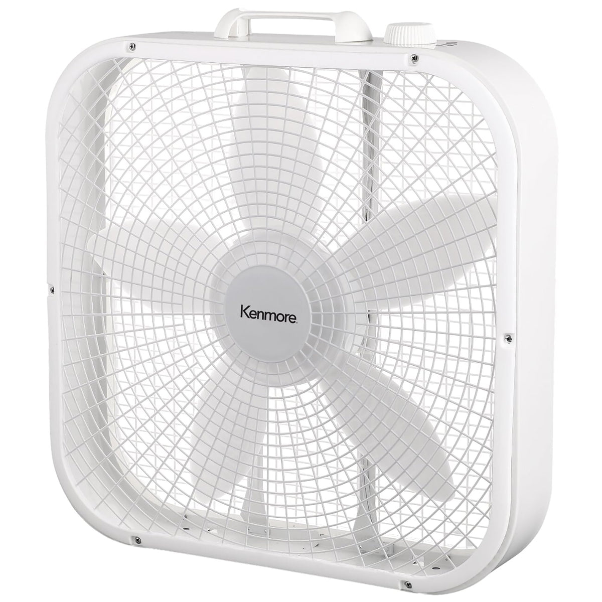 20" White 3 Speed Box Fan G723195