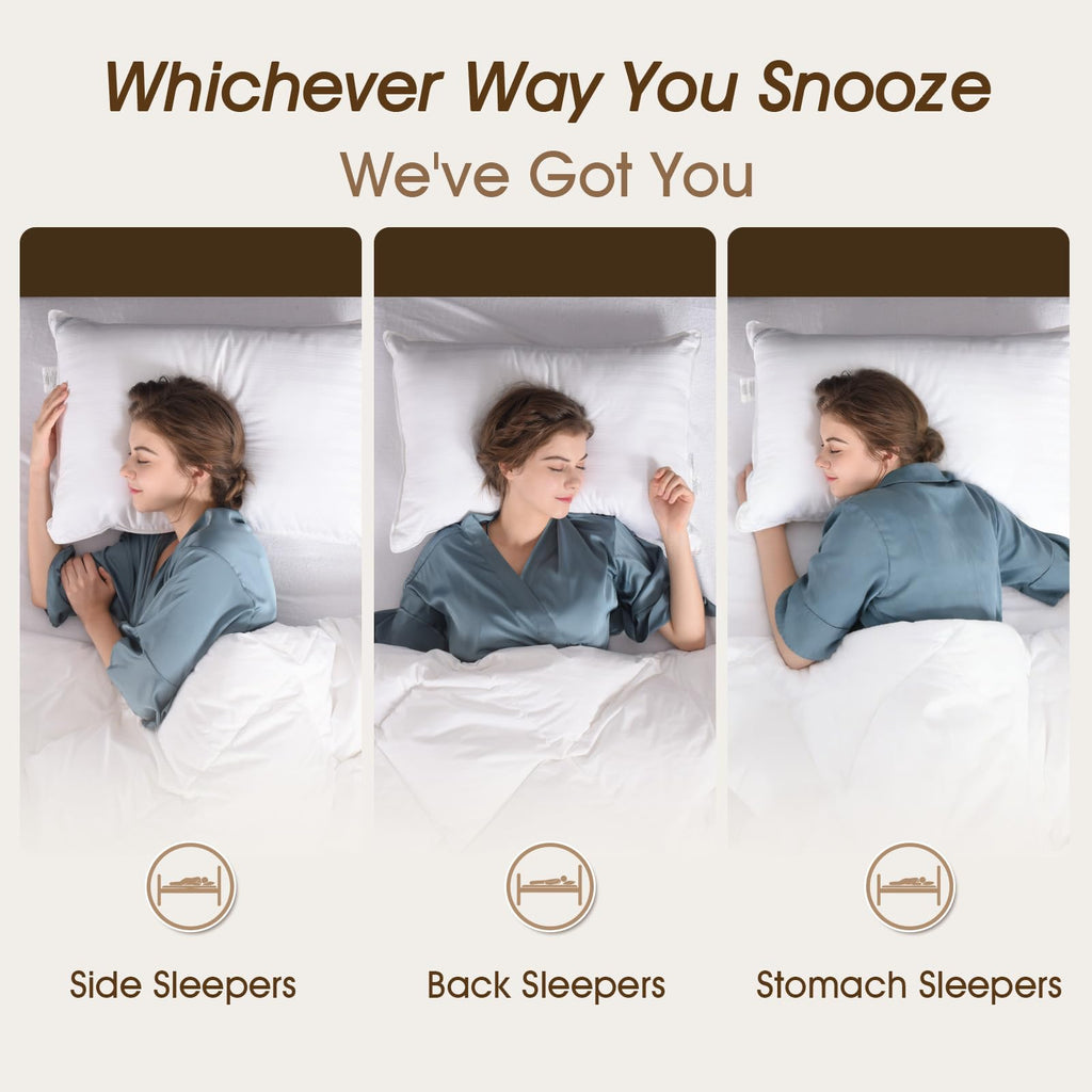 Down Alternative King Size Pillows Set of 2 P131