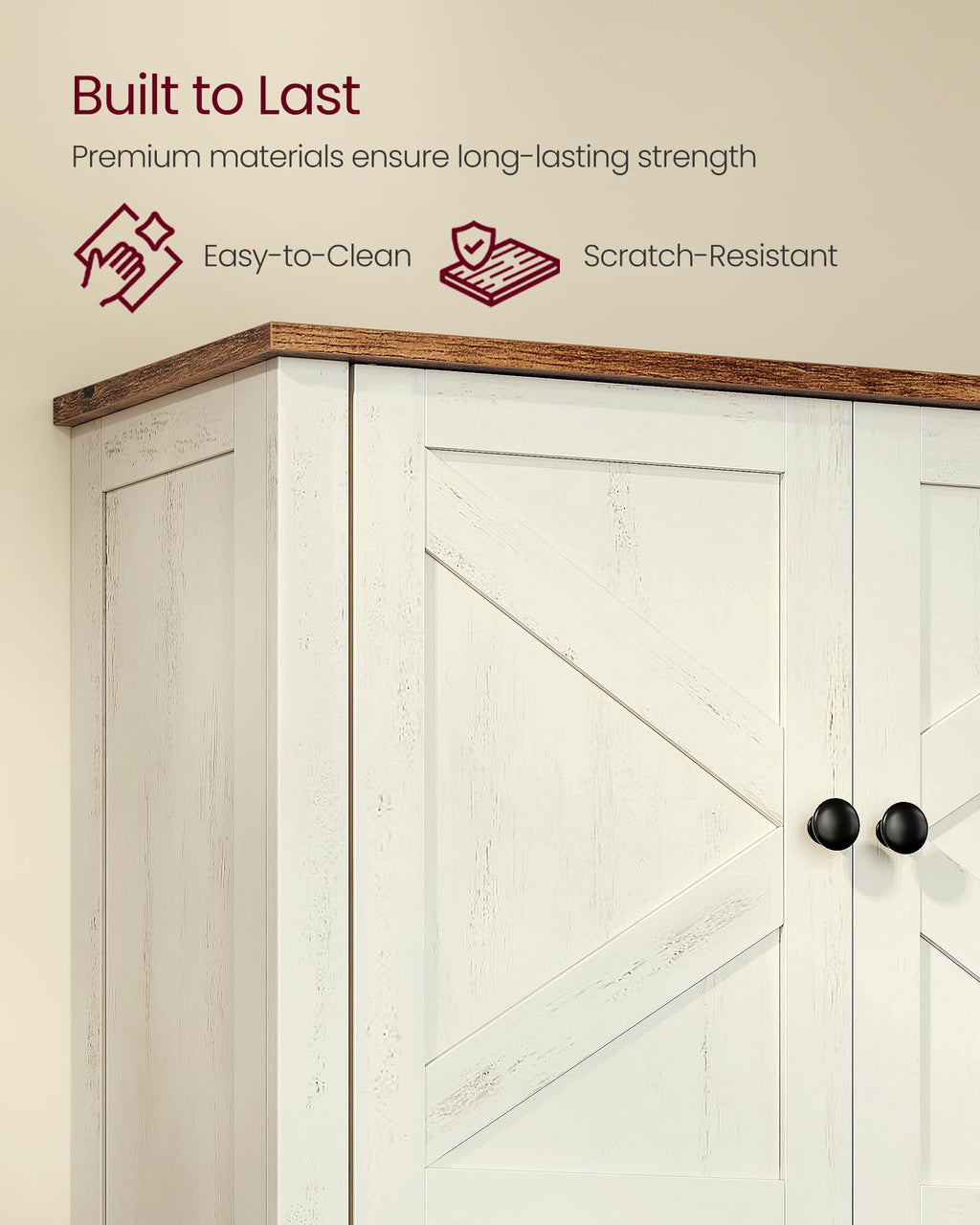 Wall-Mounted Bathroom Cabinet with Towel Bar Z376