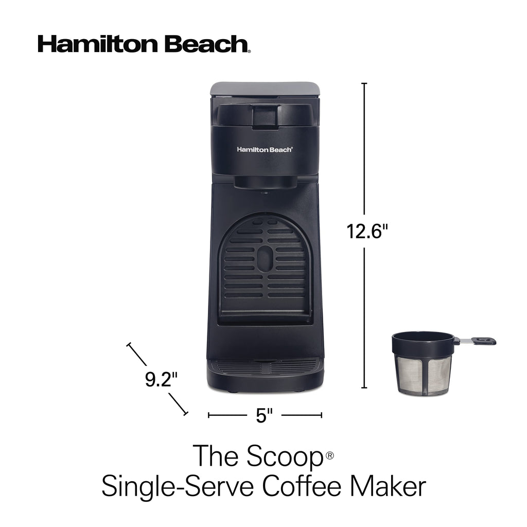 Single Serve Coffee Maker Black Z154529