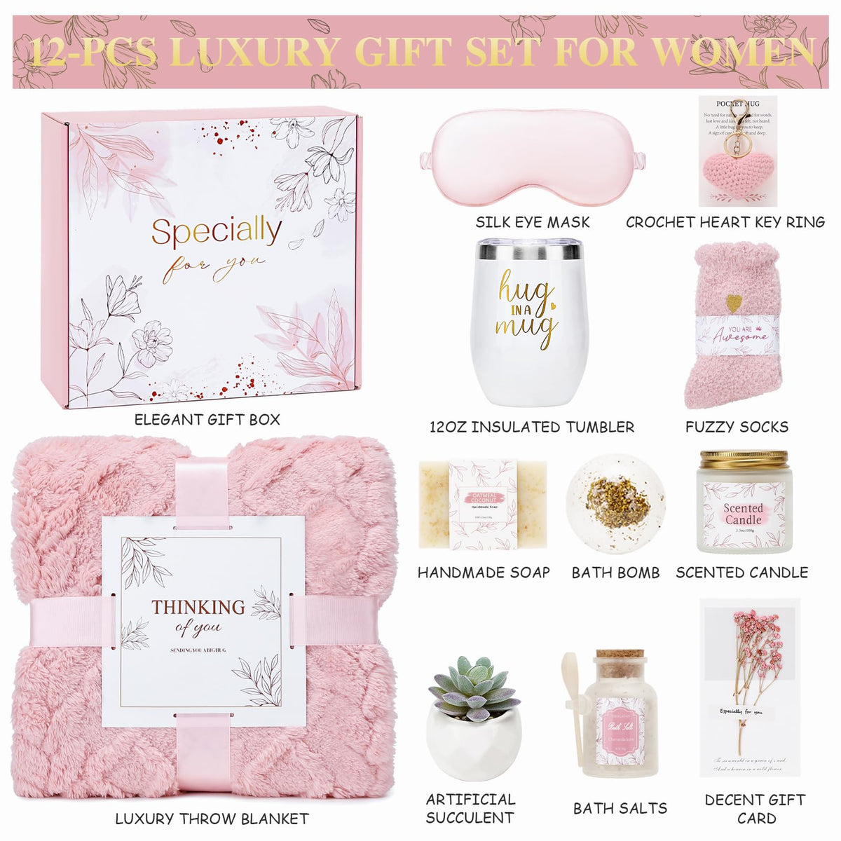 Pink Spa Care Package H11164