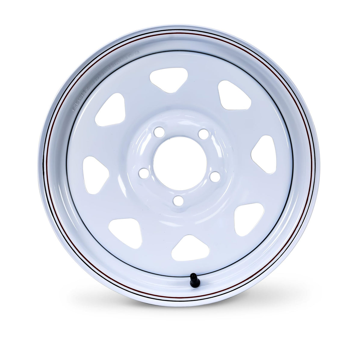 Trailer Tire Wheel ST205/75D15 6PR 101L 5X4.5 White Spoke Rim H996241