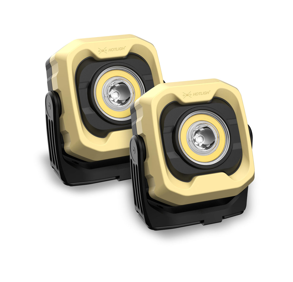 Magnetic IPX4 Waterproof 4000mAh LED Work Light 2 Pack D293