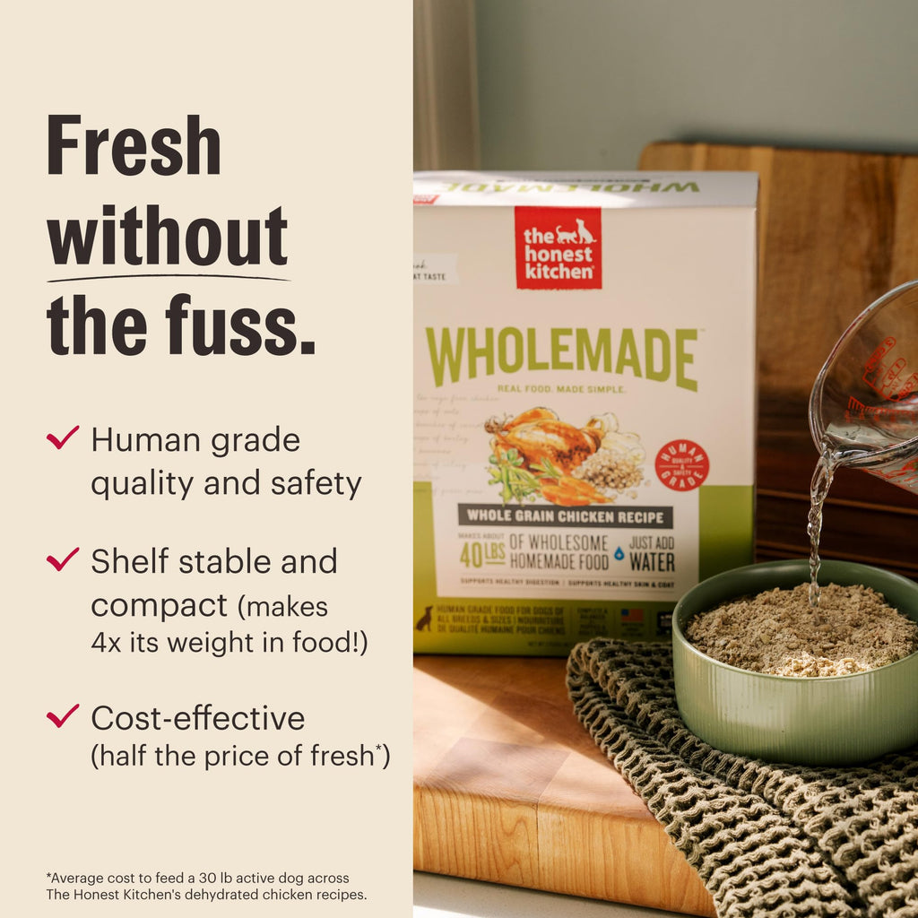 Whole Grain Chicken Recipe Dehydrated Dog Food 10 lb K44684