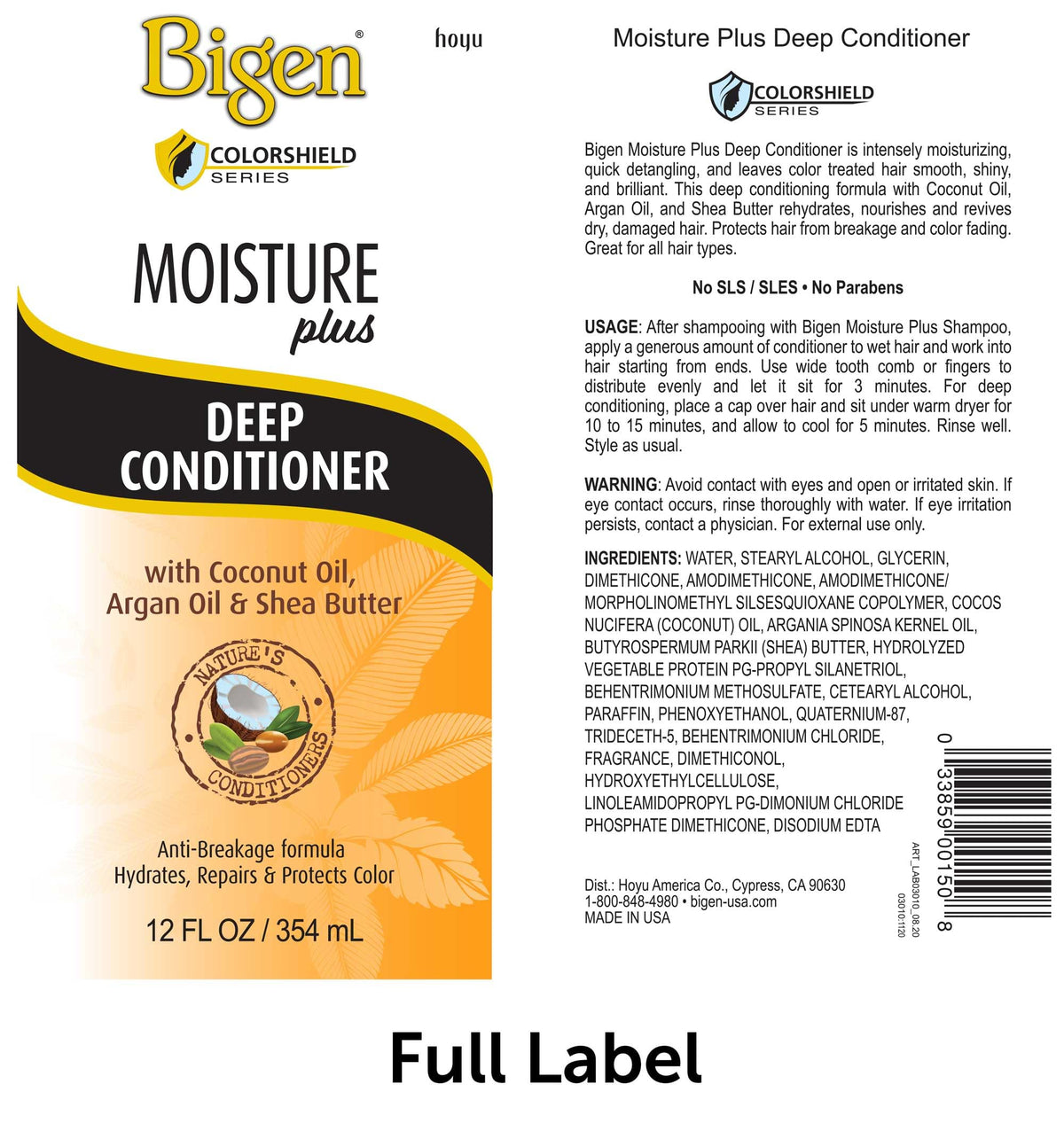 Moisture Plus Deep Conditioner 12 fl oz (Pack of 2) Y311
